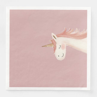 Guardanapo De Papel De Jantar Unicorn birthday Party napkin 