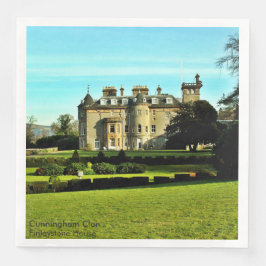 Guardanapo De Papel De Jantar Uniforme Cunningham Scottish Clan Finlaystone Hous