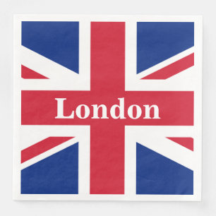 Guardanapo De Papel De Jantar Union Jack London ~ British Flag