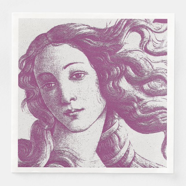 Guardanapo De Papel De Jantar Vênus * Sandro Botticelli (Frente)