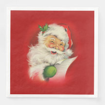 Vintage Santa Claus Natal