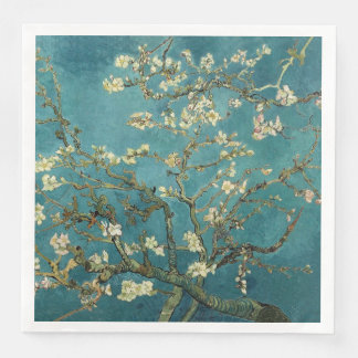 Guardanapo De Papel De Jantar Vintage Van Gogh Almond Blossom