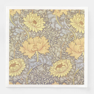 Guardanapo De Papel De Jantar William Morris Chrysanthemum Mãe Flowers