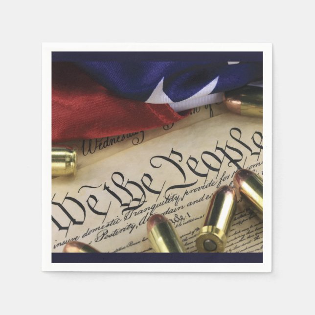 Guardanapo De Papel Declaração de independência (Frente)