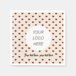 Guardanapo De Papel Decor de Partido de Logotipo Personalizado, Trende