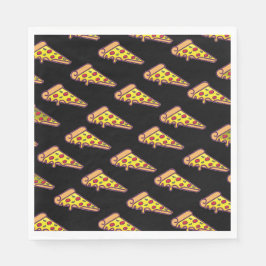 Guardanapo De Papel Decoração de Aniversário Festa de Pizza | Tema Div