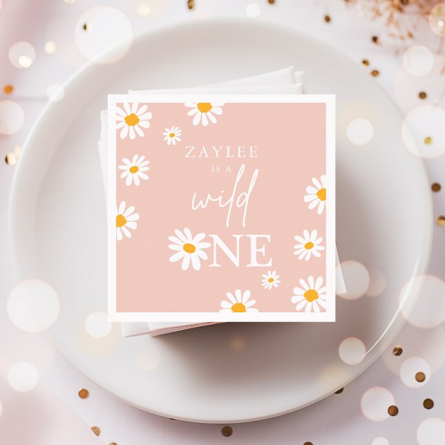 Guardanapo De Papel Decoração de Groovy Bohemian do Partido Selvagem U (Criador carregado)