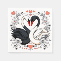 Decoração de Mesa de Casamento de Luxo com Cisnes