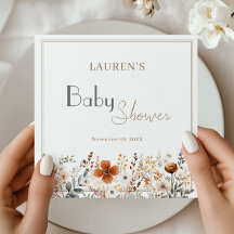 Decoração de Mesa para Chá de Bebê Botânico
