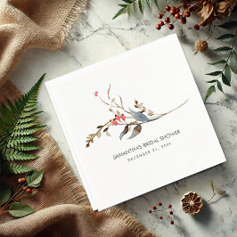 Guardanapo De Papel Decoração Personalizada de Nápoles Chá de panela