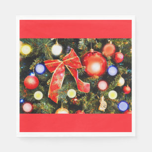 Guardanapo De Papel decorações de árvore de Natal
