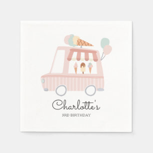 Guardanapo De Papel Decorações de Festa de aniversário de caminhão, co