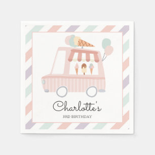 Guardanapo De Papel Decorações de Festa de aniversário de caminhão, co