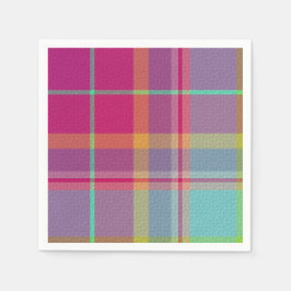 Guardanapo De Papel Decorative Plaid