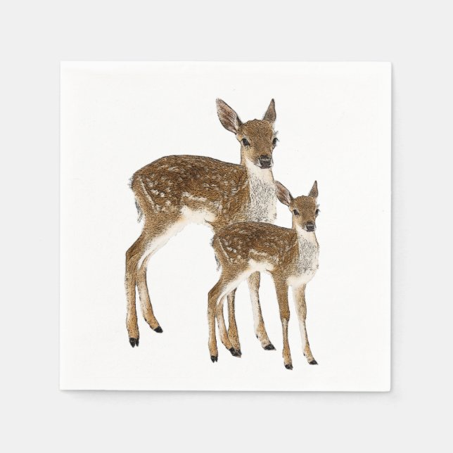 Guardanapo De Papel Deer (Frente)