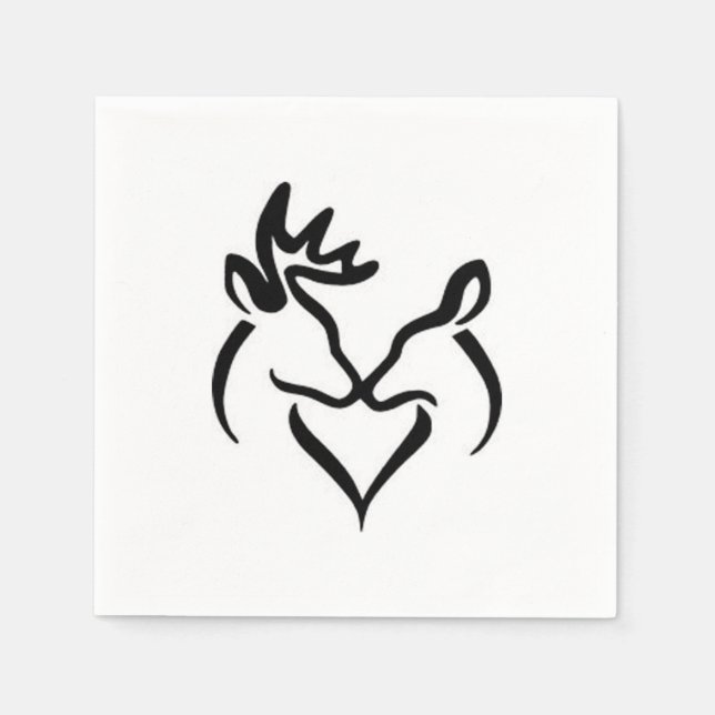 Guardanapo De Papel Deer (Frente)