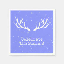 Deer Holiday Napkins