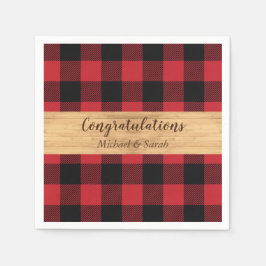 Guardanapo De Papel Deer Hunting Lodge Chá de fraldas Antlers