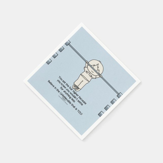 Guardanapo De Papel Defina o Mais alto do Bar (Canto)