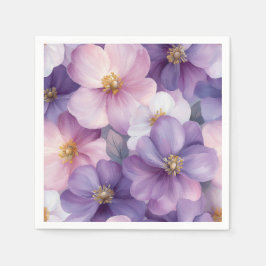 Guardanapo De Papel Delicar o padrão de flecha em aquarela suave