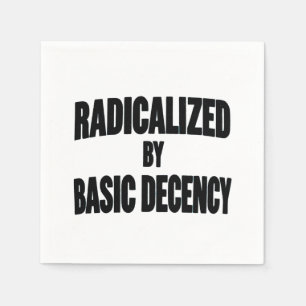 Guardanapo De Papel Democracia Social Radicalizada Pela Decência Básic