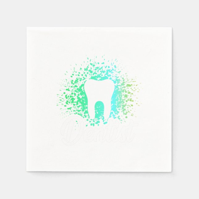 Guardanapo De Papel Dentista Dentista Assistente Dentist Higienist Gif (Frente)
