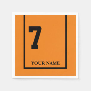 Guardanapo De Papel Derby Horse Race Orange 7 Personalizado