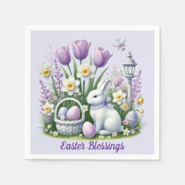 Guardanapo De Papel Desejos de páscoa