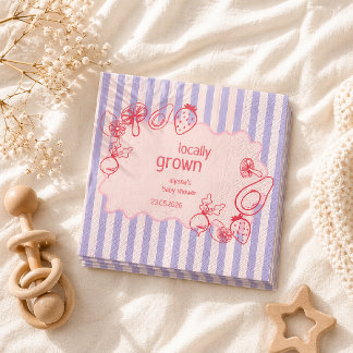 Guardanapo De Papel Desenhado Localmente Cultivado Mercado de Produtor