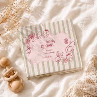 Guardanapo De Papel Desenhado Localmente Cultivado Mercado de Produtor