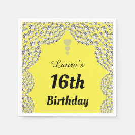 Guardanapo De Papel Desenhadores personalizados do 16º ou do 1º ano