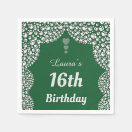 Guardanapo De Papel Desenhadores personalizados do 16º ou do 1º ano