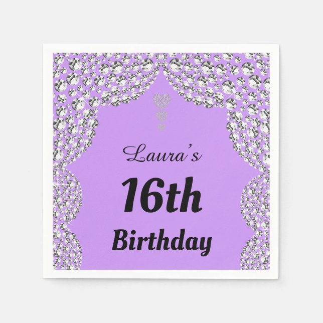 Guardanapo De Papel Desenhadores personalizados do 16º ou do 1º ano (Frente)