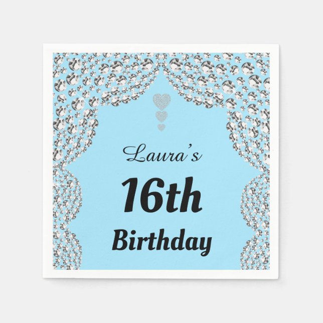 Guardanapo De Papel Desenhadores personalizados do 16º ou do 1º ano (Frente)