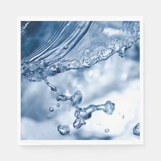 Guardanapo De Papel Desenho De Água (Frente)