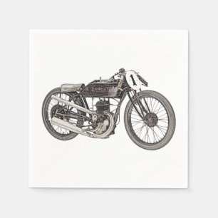Guardanapo De Papel Desenho De Motociclismo Italiano De Corrida De 192