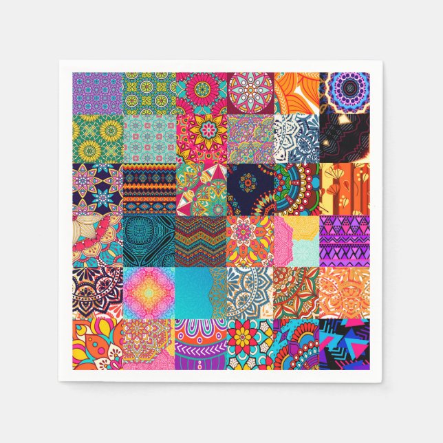 Guardanapo De Papel Design Africano Napkins (Frente)