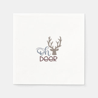 Guardanapo De Papel Design Clássico Retro de Oh Deer