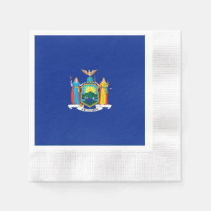 Guardanapo De Papel Design da bandeira dos Estados de Nova Iorque