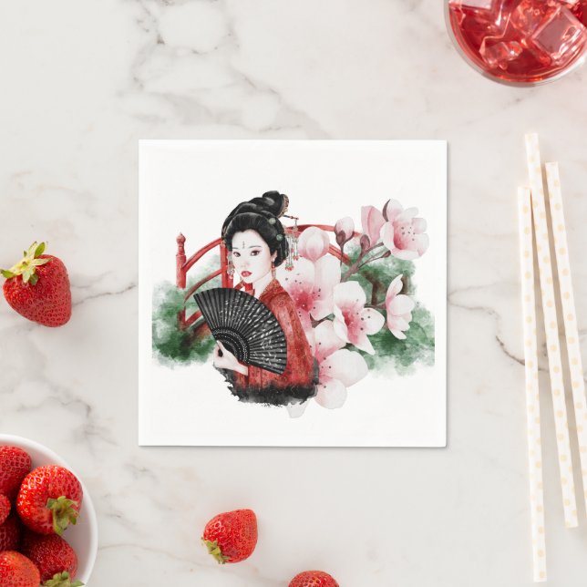 Guardanapo De Papel Design da Série Okinawa 38 (Insitu)