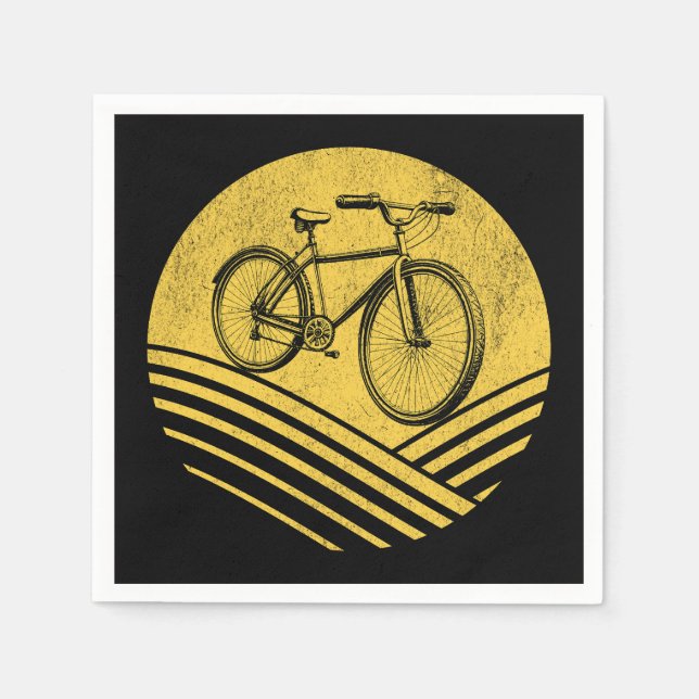 Guardanapo De Papel Design de bicicleta (Frente)