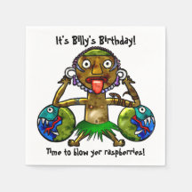 Design de Engraçado do Partido Tiki (Personalizado