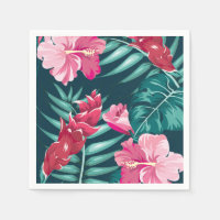 Design de Flores Exóticas de Verão