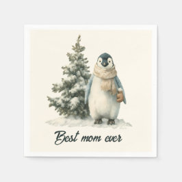 Guardanapo De Papel Design de “Melhor Mãe de Todos os Tempos” com Ping