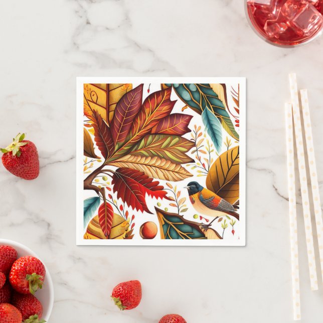 Guardanapo De Papel Design de outono e Ação de Graças (Insitu)