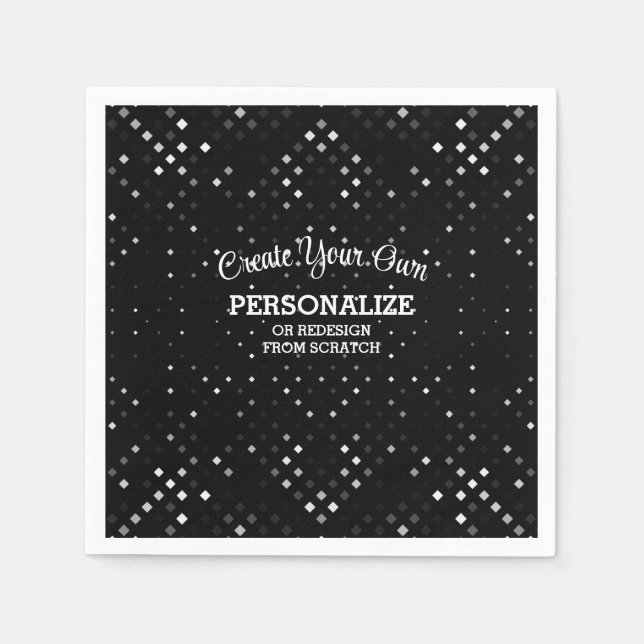 Guardanapo De Papel Design Do Scratch - (Frente)