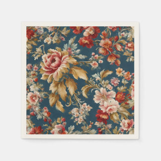 Guardanapo De Papel Design Floral sofisticado italiano