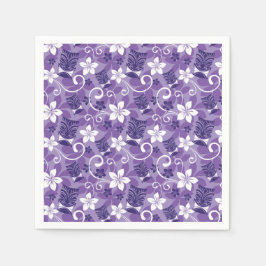 GUARDANAPO DE PAPEL DESIGN LUAU TIKI (PURPLE)