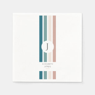 Guardanapo De Papel Design minimalista em cores pastosas