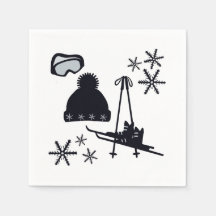 Designs de neve de diferentes itens